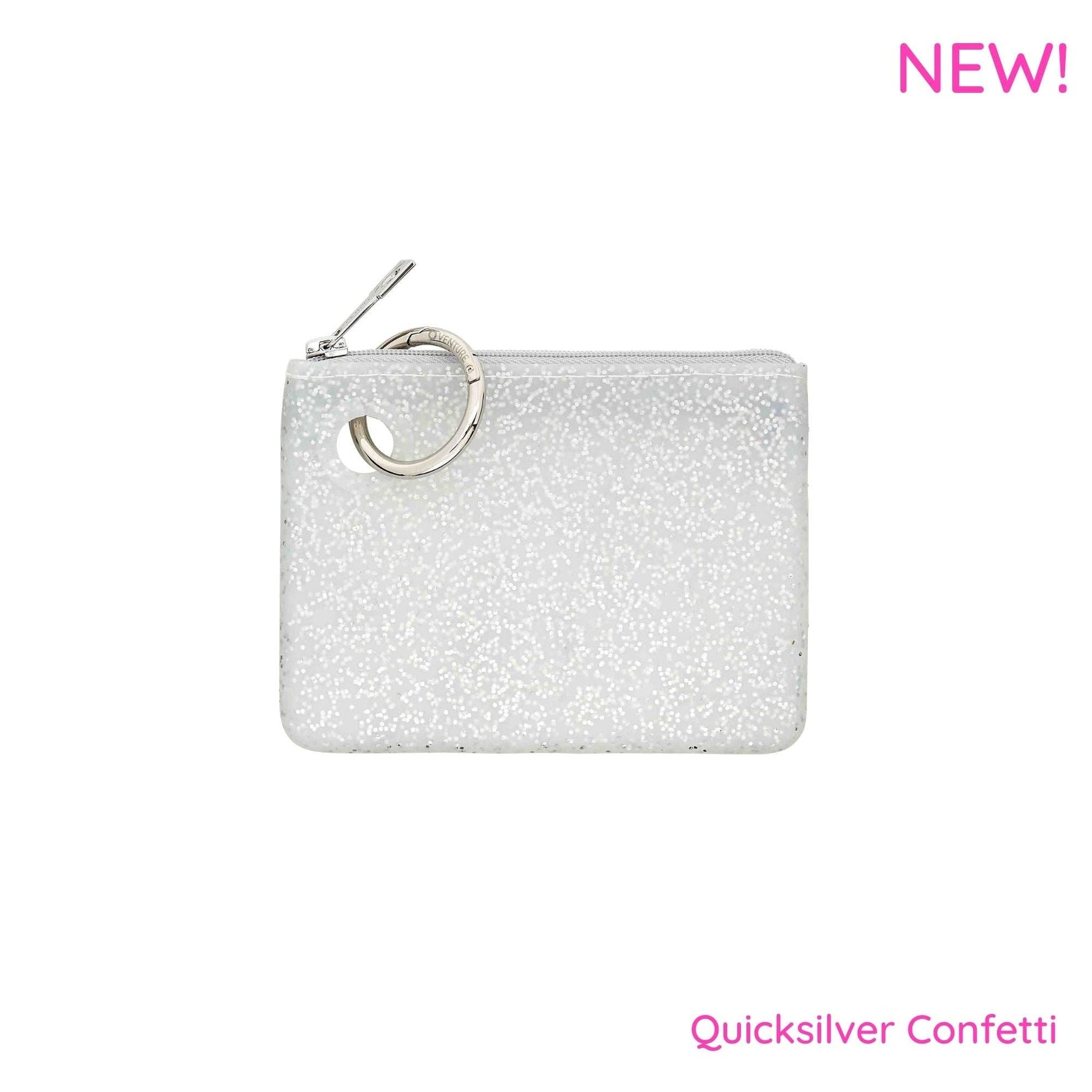 Quicksilver Confetti Mini Silicone Pouch