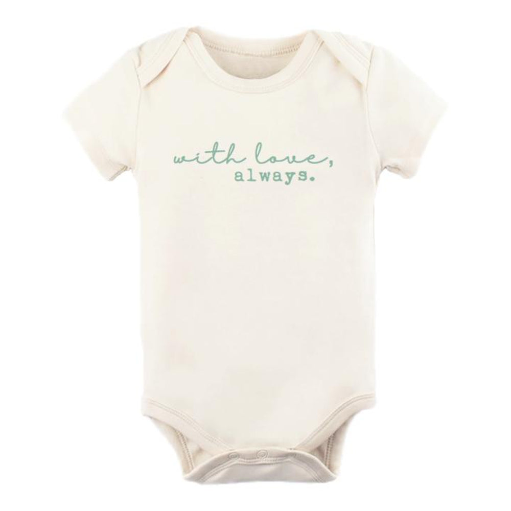 With Love, Always - Short Sleeve Bodysuit-Tenth & Pine-Lasting Impressions