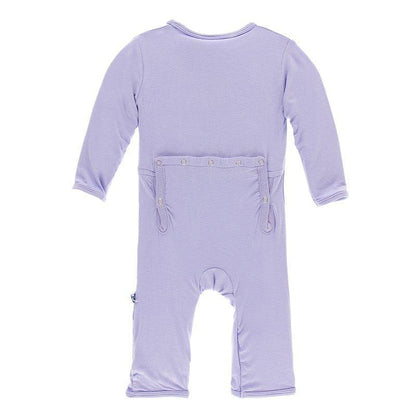 Lilac Coverall with Zipper-Kickee Pants-Lasting Impressions