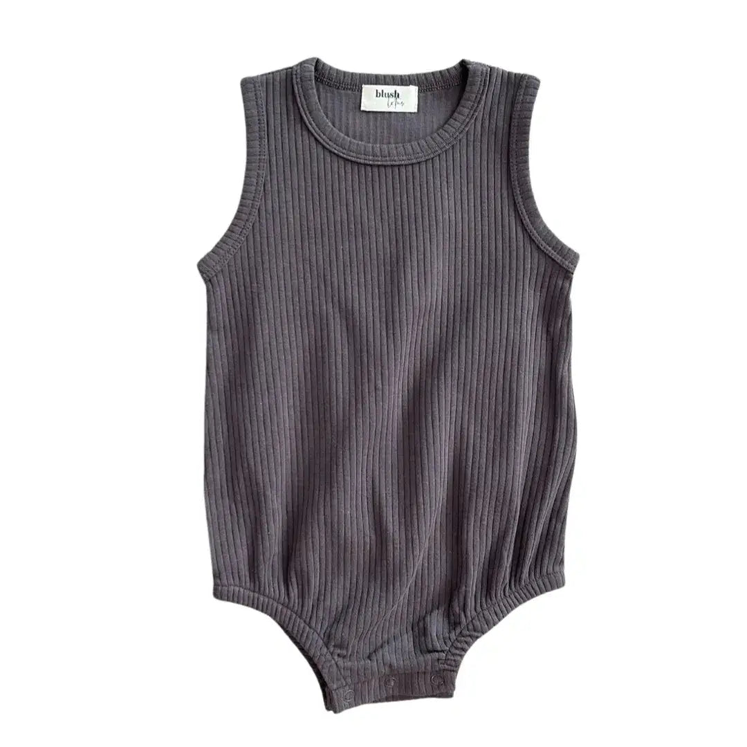 Presley, Organic Ribbed Bodysuit