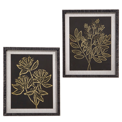 Black And White Botanical Framed Print