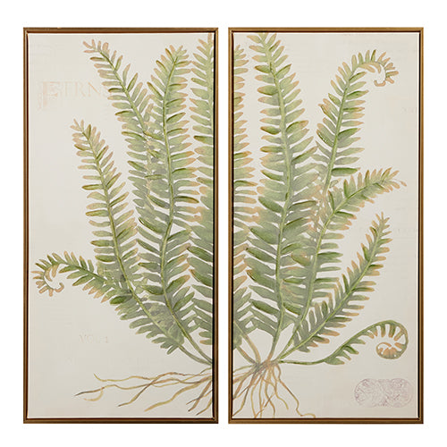 Raz Imports Fern Framed Diptych