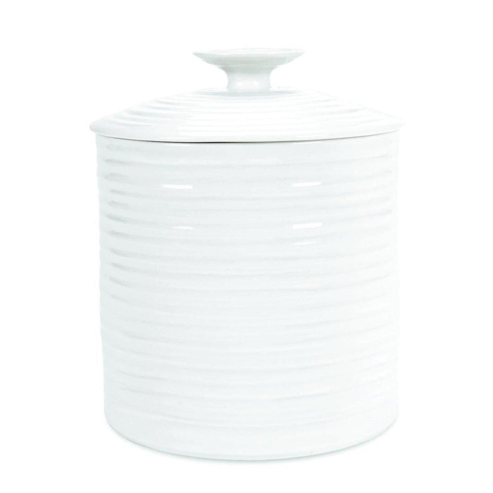 Large White Canister-Portmeirion-Lasting Impressions