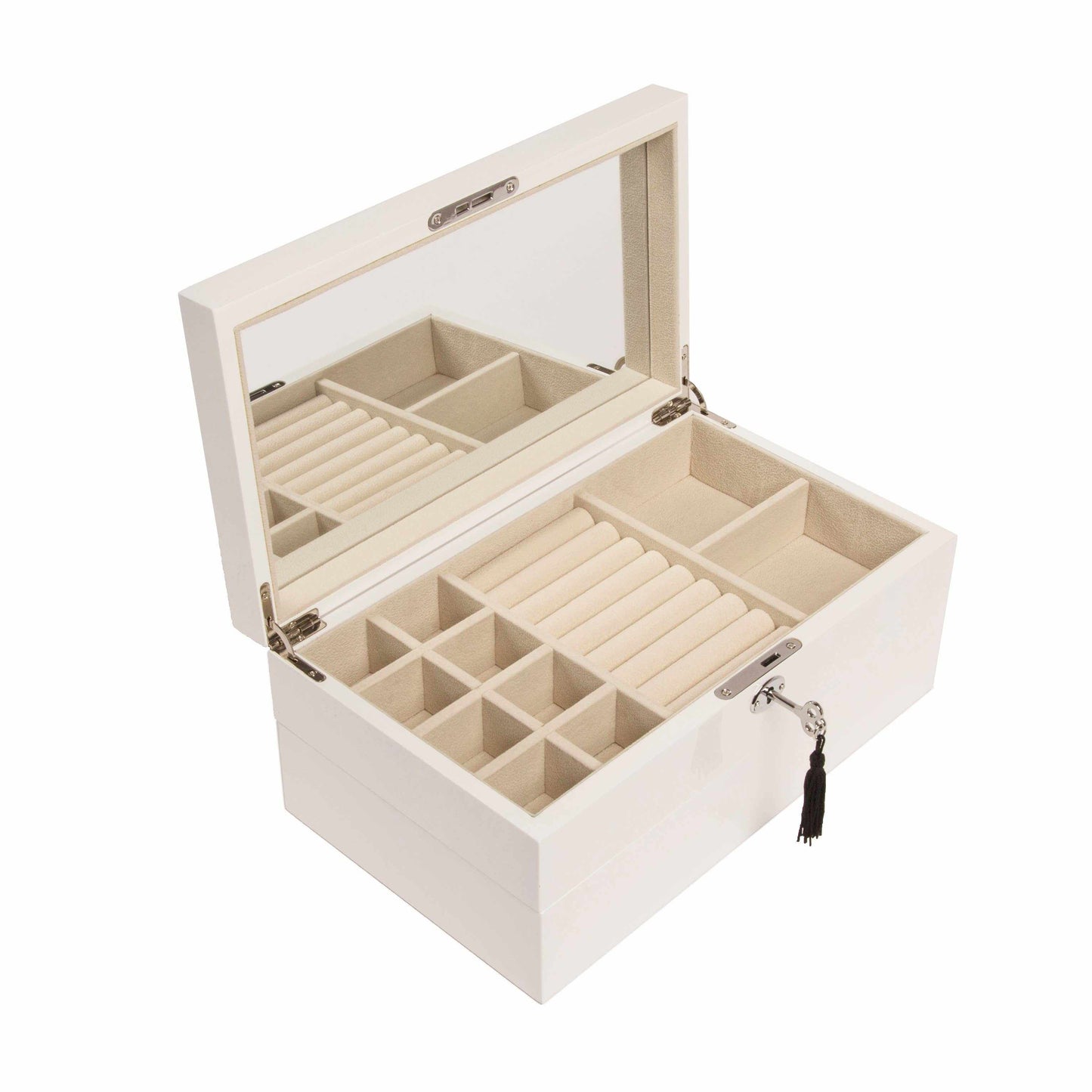 Stackable Jewelry Box (White)