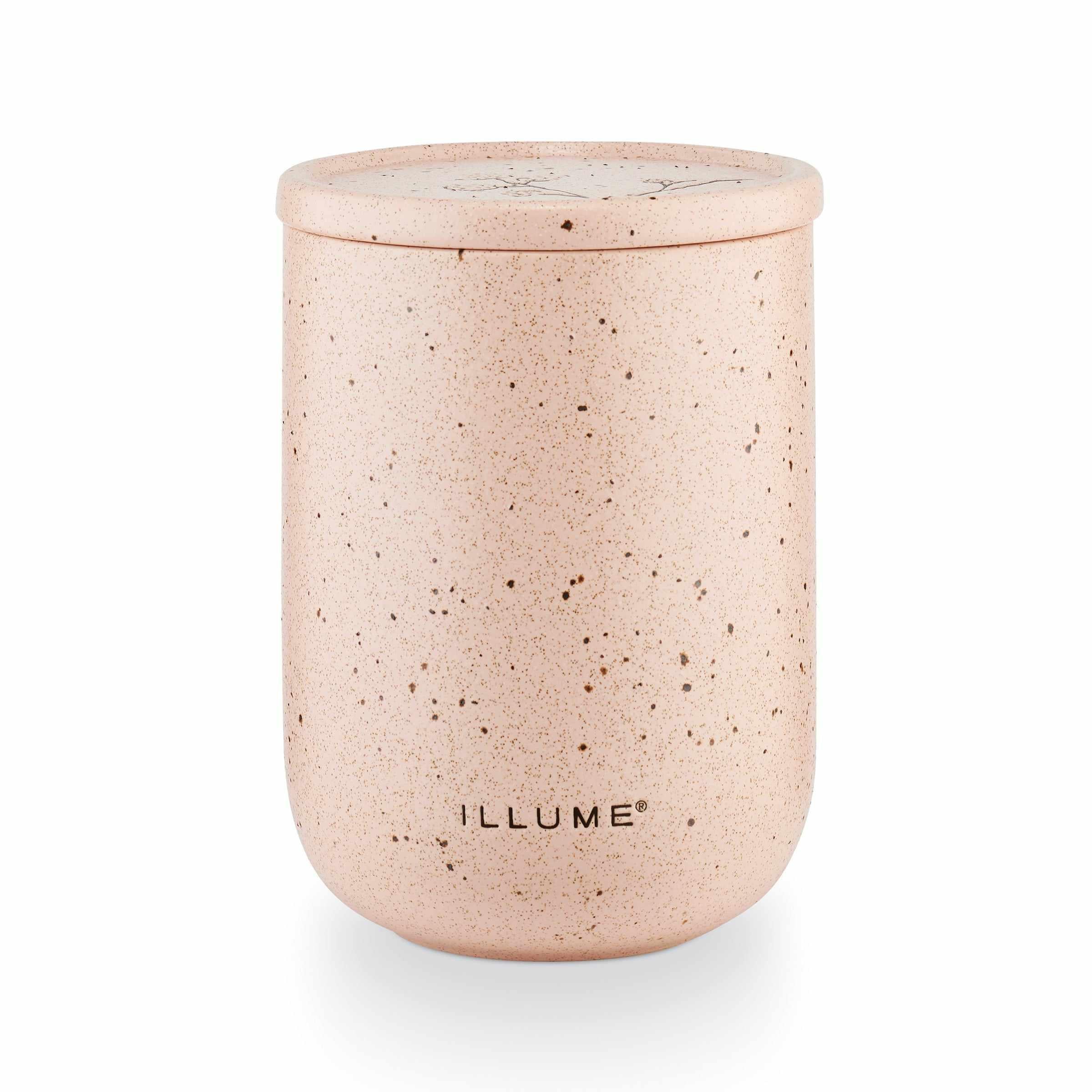 Illume Large Rosewood Cassis Outdoor Ceramic Candles