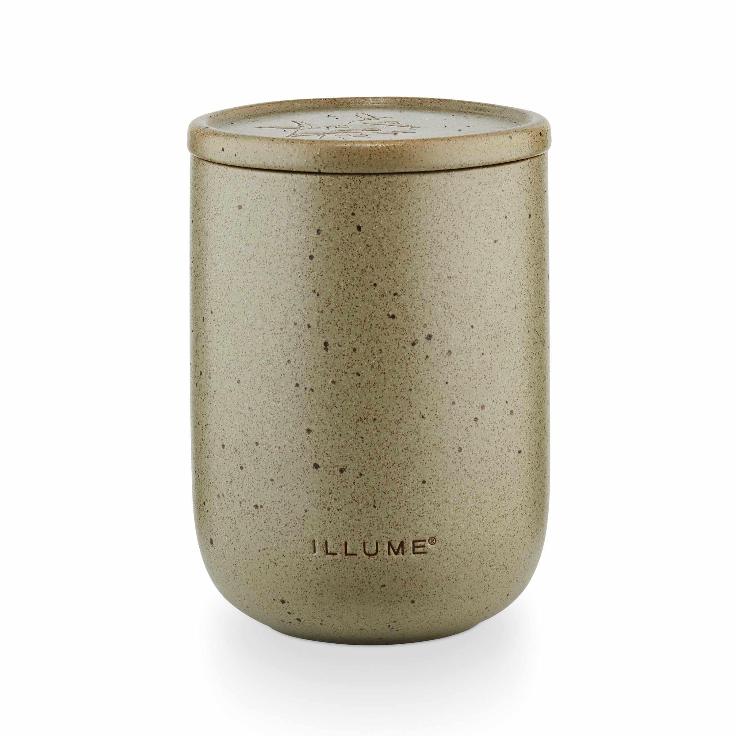 Illume Large Eucalyptus Ylang Outdoor Ceramic Candles