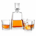 Luna Whiskey 5-Piece Decanter Set