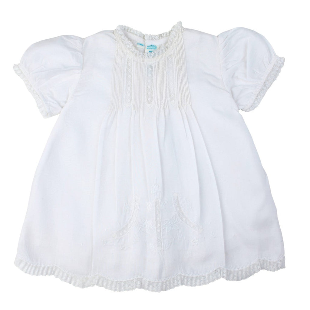 White Feltman Brothers Detailed Lace Slip Dress