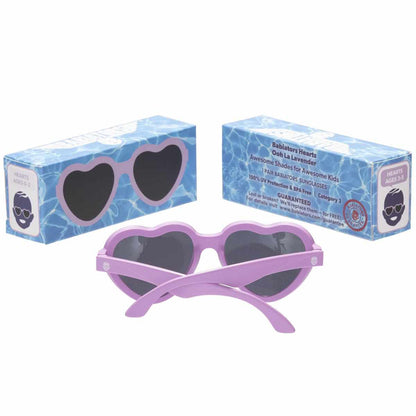 Ooh La Lavander Heart Sunglasses-Babiators-Lasting Impressions