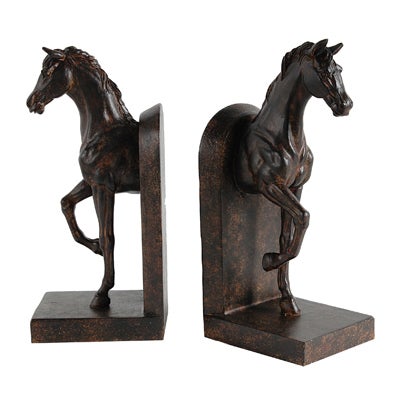 Trotting Horse Bookends by A&B Home
