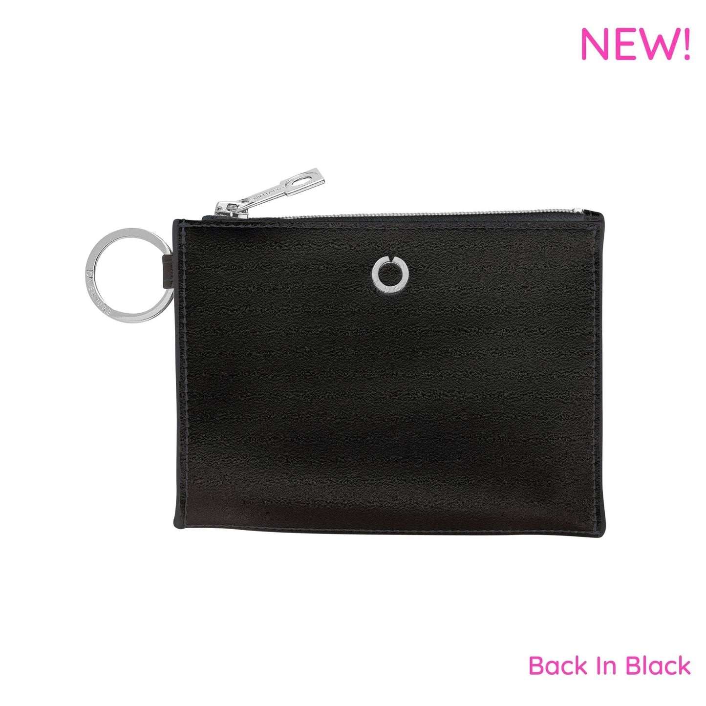 Ossential Leather Card Case in Back In Black