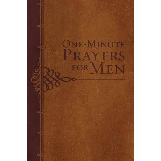 One Minute Prayers  for Men- Milano Softone, Book