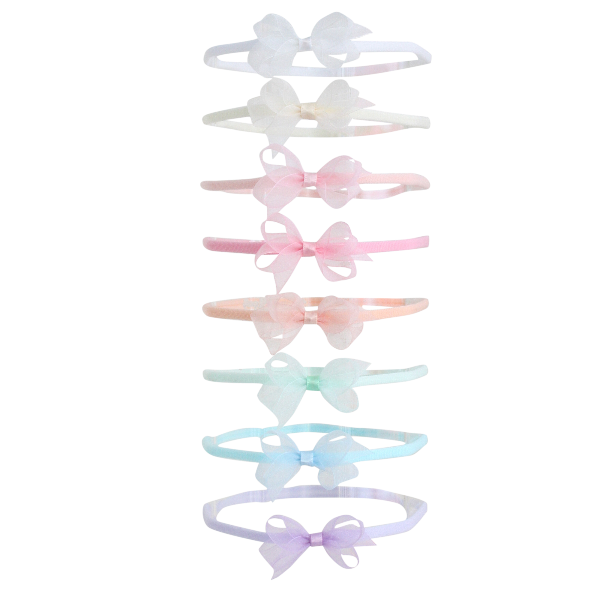 Infant Organdy Bow Headband