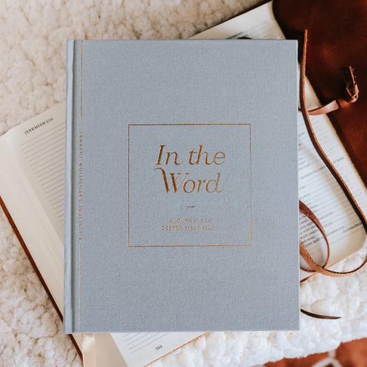 In the Word - Linen | A Journal for Deeper Bible Study