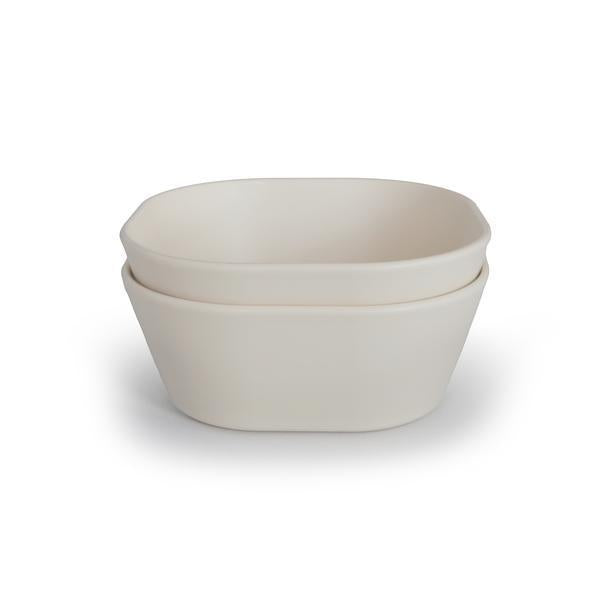 Square Dinnerware Bowl, Set of 2-Mushie-Lasting Impressions