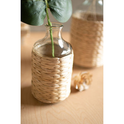 Seagrass Wrapped Vases