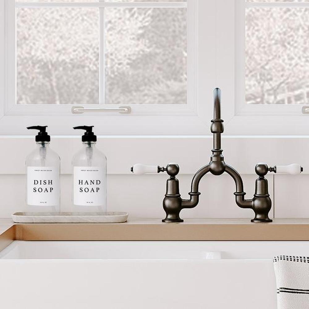 Clear Glass Countertop Dispenser