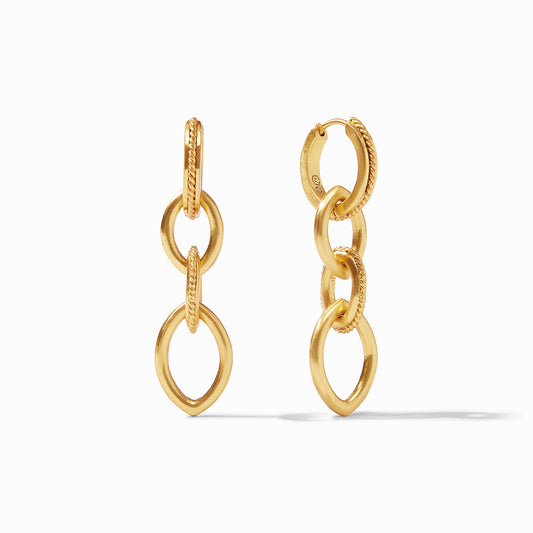 Julie Vos - Delphine 2-in-1 Earring, Gold