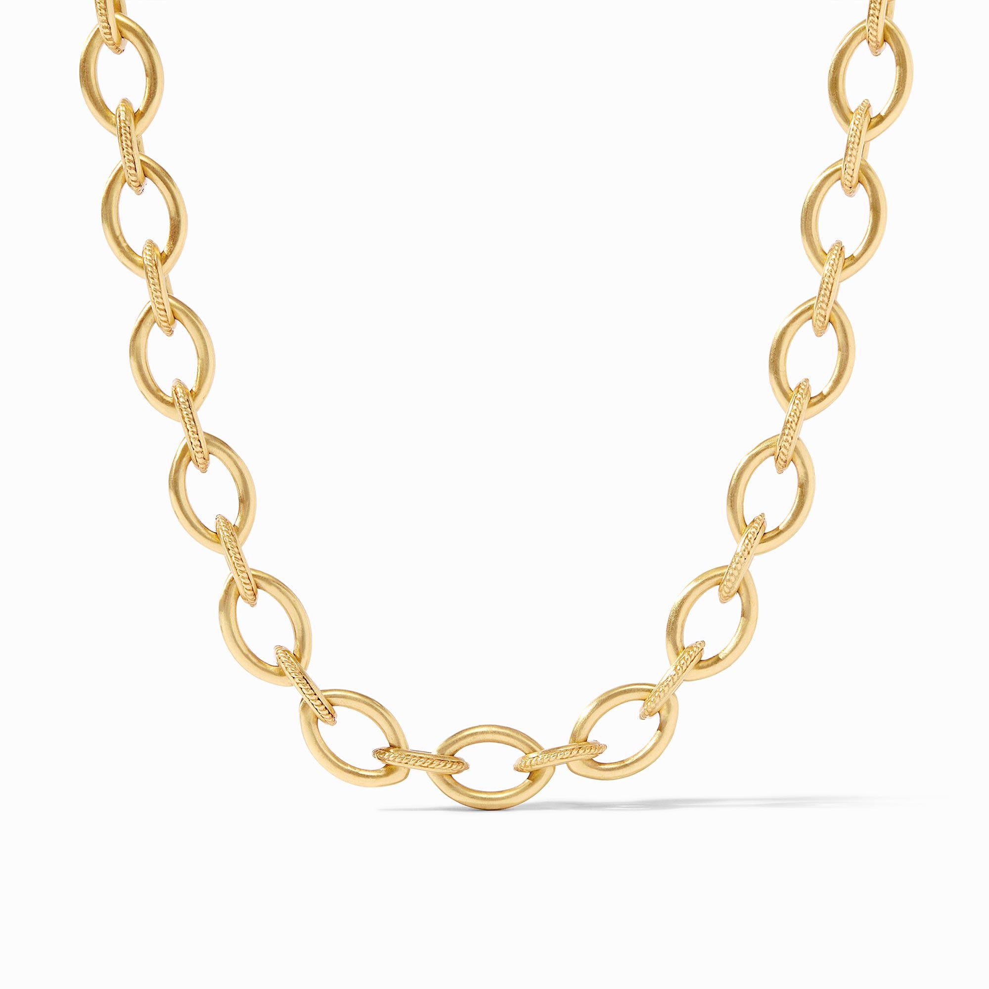Julie Vos - Delphine Link Necklace, Gold