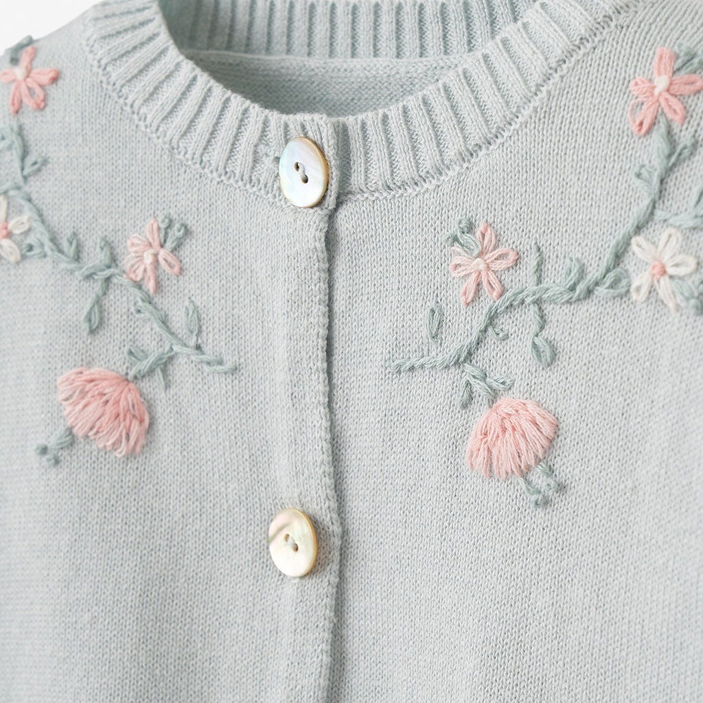 Embroidered Cardigan