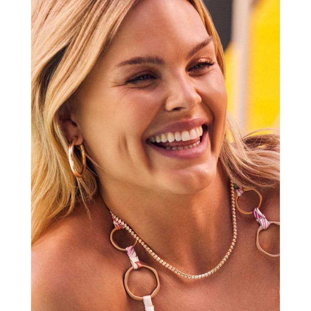 Kendra Scott Gold Metal Large Hoop Colette  Earring