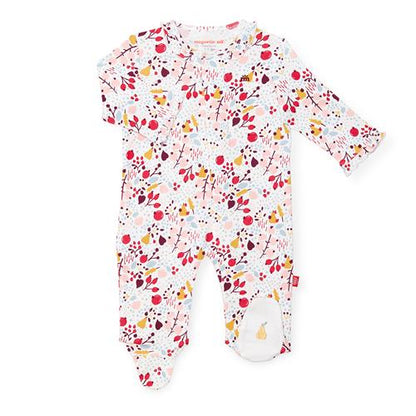 Pom Pom Organic Cotton Magnetic Footie-Magnetic Me-Lasting Impressions