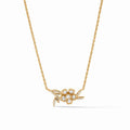 Julie Vos Cubic Zirconia Laurel Delicate Necklace