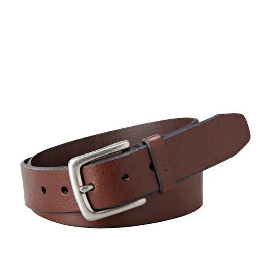 Joe Leather Belt in Brown-Fossil-Lasting Impressions