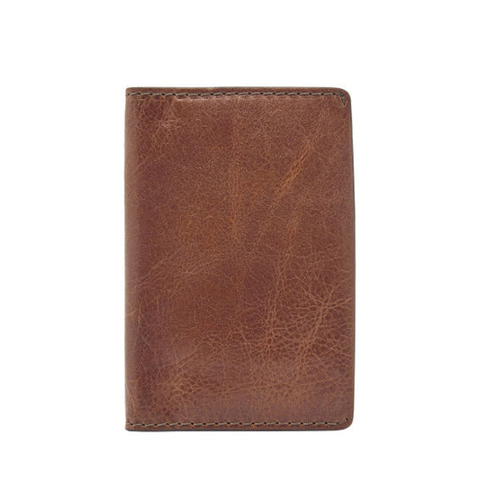 Passport Cognac Wallet-Fossil-Lasting Impressions