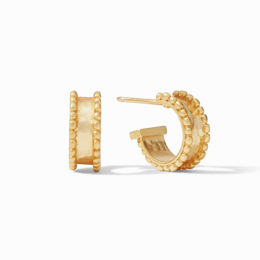 Julie Vos Marbella Hoop & Charm Earring