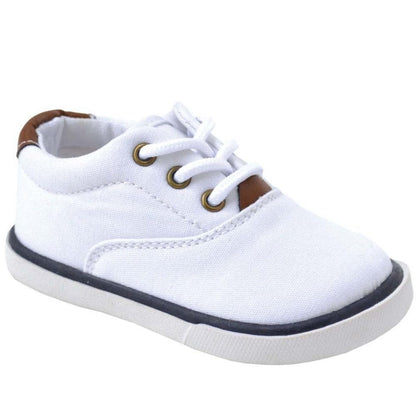 Milo Canvas Lace-Up Sneakers