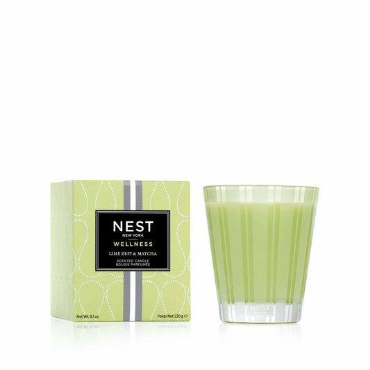 Nest New York Classic Candle, 8.1 oz in Lime Zest & Matcha