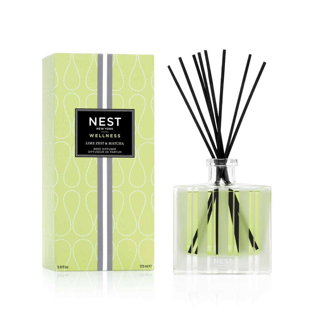 Nest New York Reed Diffuser, 5.9 fl.oz/175ml in Lime Zest & Matcha