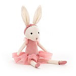 JellyCat Pirouette Bunny Rose