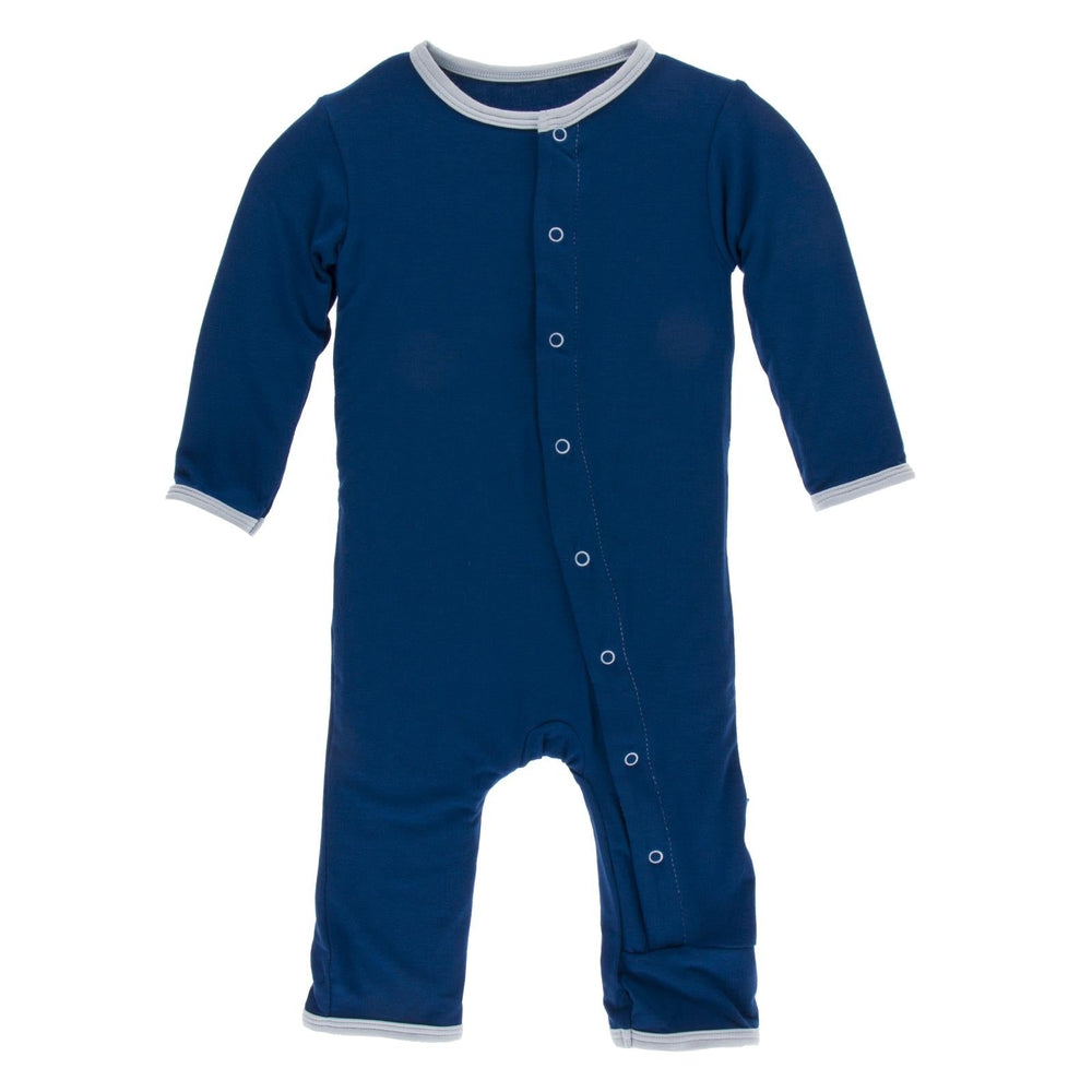 Applique Coverall with Snaps