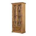 Decorative Glass Front Cabinet by A&B Home