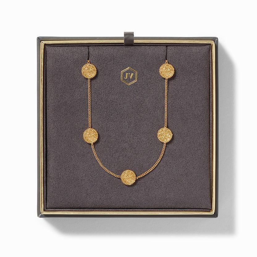 Trieste Delicate Station Necklace