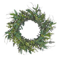 Berry and Eucalyptus Wreath | Housewarming for Stormy Runnels & Justyn Brown