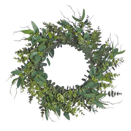 Berry and Eucalyptus Wreath