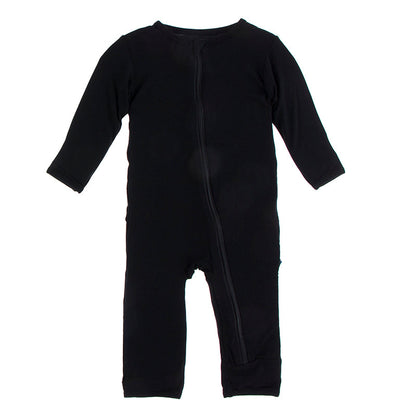 Midnight Kickee Pants Coverall with Zipper
