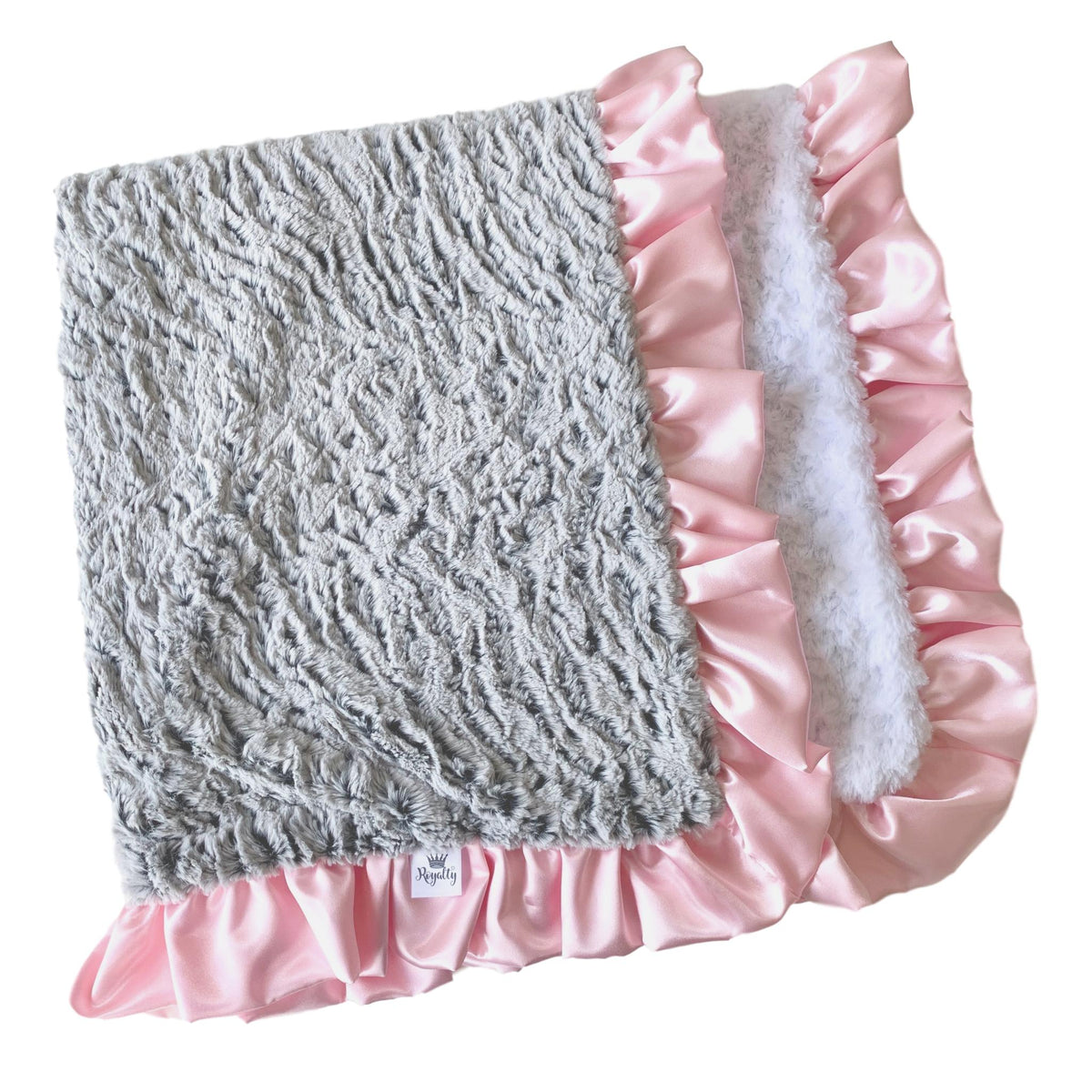 Rockin Royalty Tropical Coral Luxe Cuddle Blanket Lasting Impressions