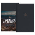 The God Keeps His Promises KJV Study Bible [Slate Leaf]