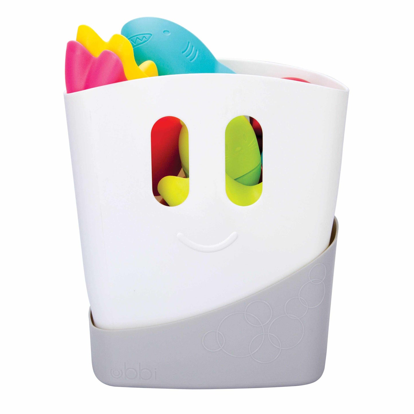 Gray Bath Toy Drying Bin