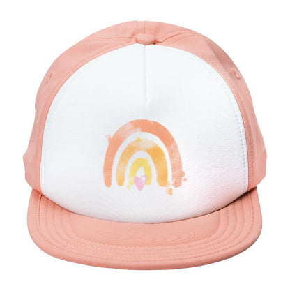 Creamsicle Rainbow- Trucker Hat/ Sun Hat-BITTY BRAH-Lasting Impressions