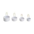 Enameled Measuring Cups, Set of 4