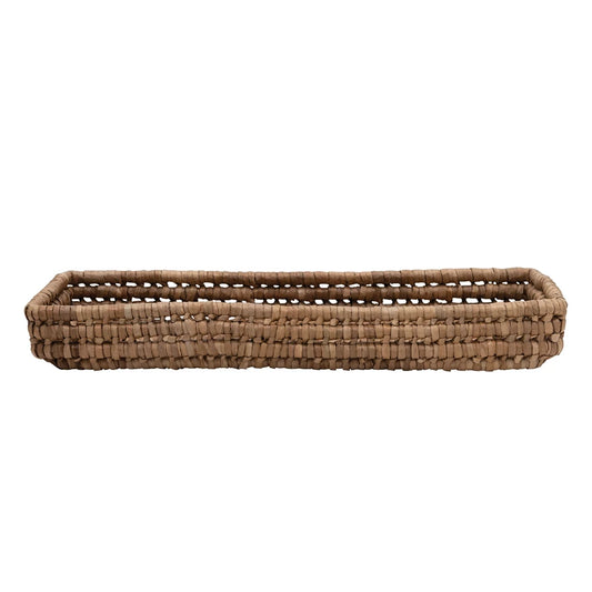 Hand-Woven Bankuan Tray, Natural