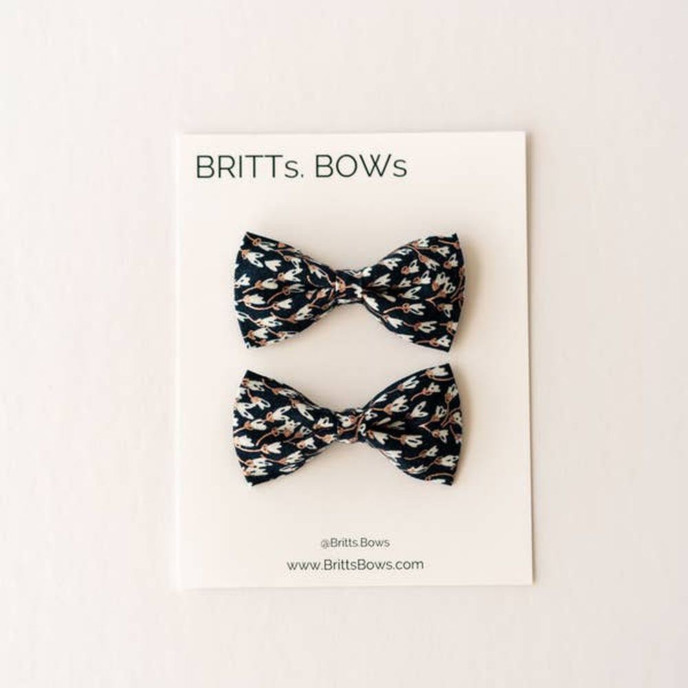 Holiday Pigtail Bow Sets of 2-BRITTs. BOWs-Lasting Impressions