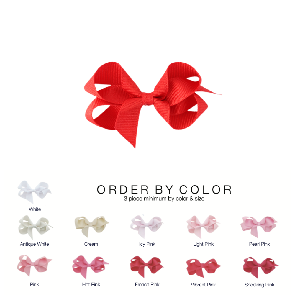 Classic Grosgrain Bow, Small (4 inch)