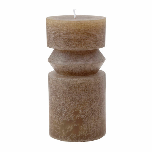 Unscented Totem Pillar Candle