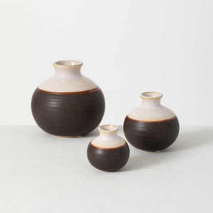 Low Ball Vases, Set of 3